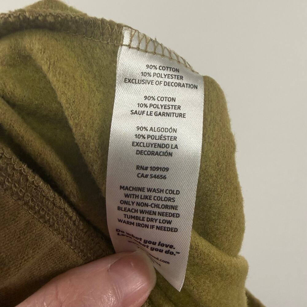 Life Is Good Women’s S Pull On Sweatpants Cotton Blend Green Wide Leg Athleisure - Picture 7 of 7